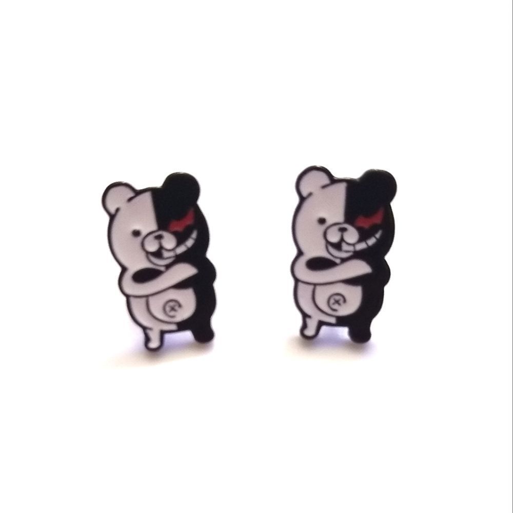 Danganronpa Monokuma Earrings